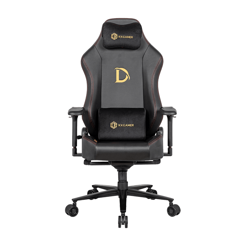 RXGAMER RX-2061 Cadeira para jogos de computador elevável com apoio de braço 4D com encosto alto