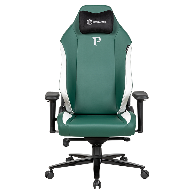 RXGAMER RX-2070-XL-B Cadeira de jogos ajustável com encosto de cabeça magnético e encosto alto