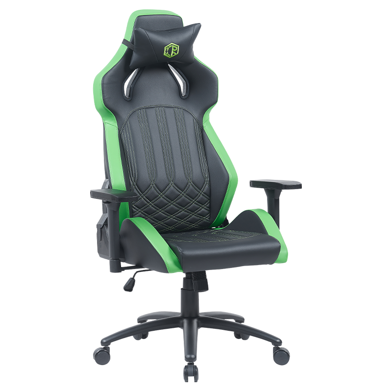 RXGAMER RX-2219 2D Apoios de braços ajustáveis PU Rodas Cadeira de jogos para escritório