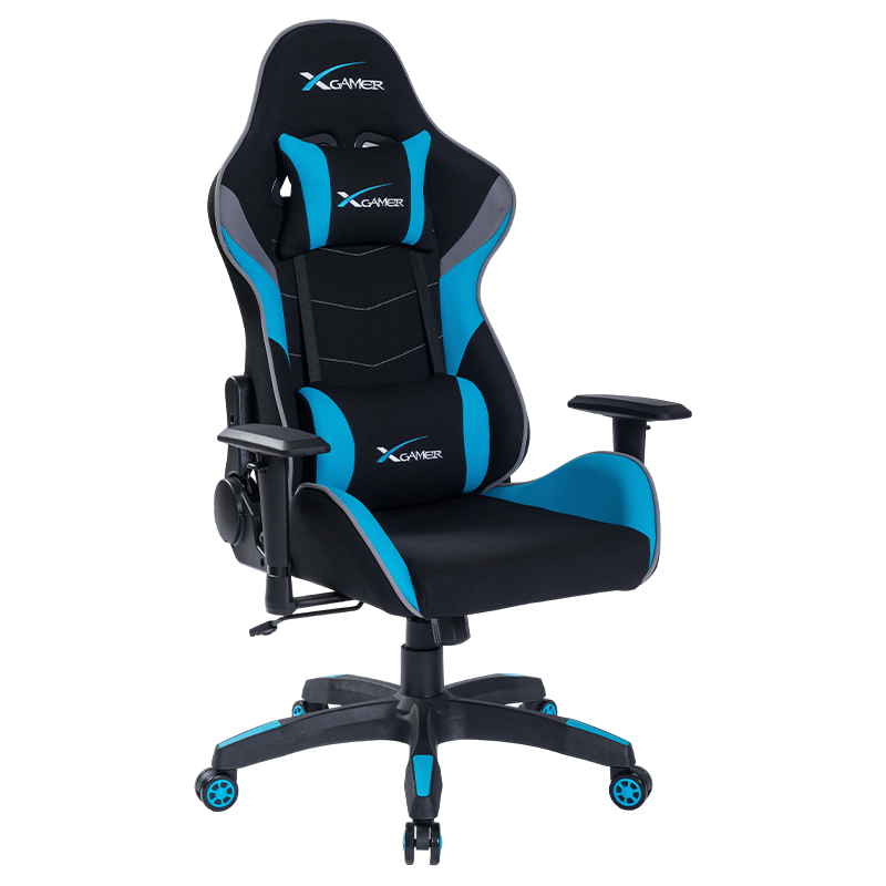 RXGAMER RX-2025 Cadeira de jogos reclinável ajustável em tecido respirável de abacaxi